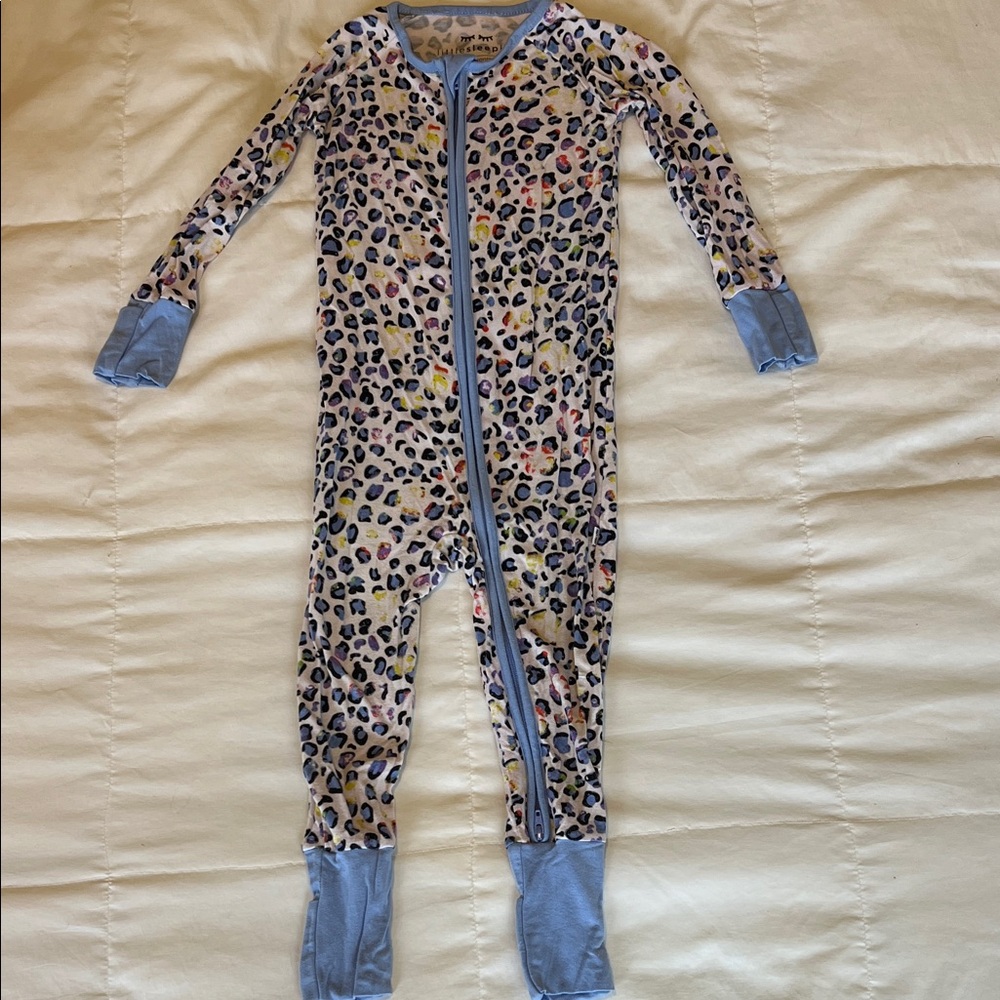 Little Sleepies Leopard Print Kids One Piece